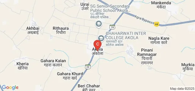 Ch Charan Singh Chaharvati Mahavidyalaya, Agra Map