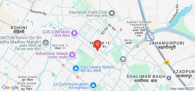 ESIC Dental College and Hospital, Rohini Map