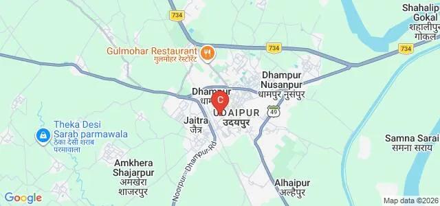 Shri Ram Institute of Education, Bijnor Map