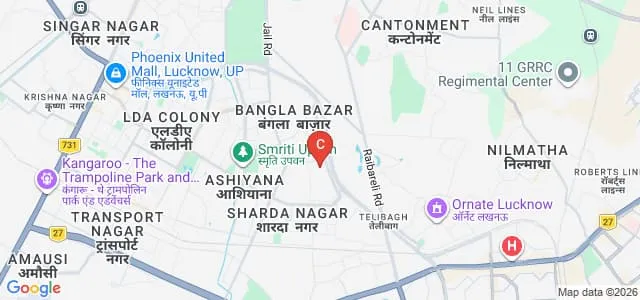 Swami Vivekanand Mahila Maha Vidyalaya, Lucknow Map
