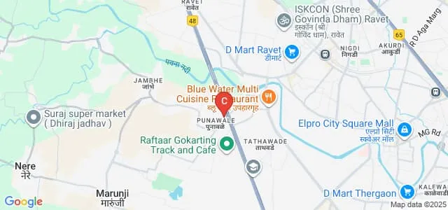 Lotus Business School, Pune Map