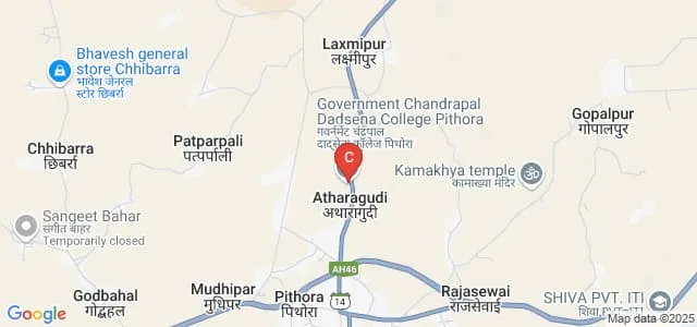 Chandrapal Dadsena Government College, Pithora Map