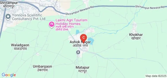 Ashok Institute of Engineering and Technology, Ahmednagar Map