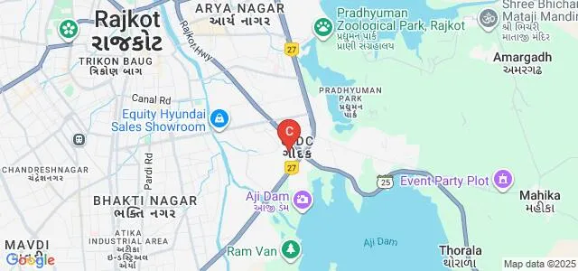 BK Modi Government Pharmacy College, Rajkot Map