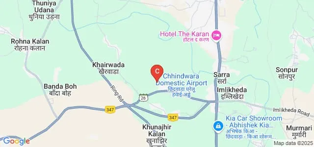 Annie Institute of Technology and Research Centre, Chhindwara Map