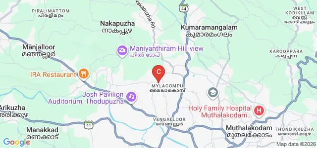 St Thomas College of Teacher Education, Thodupuzha Map