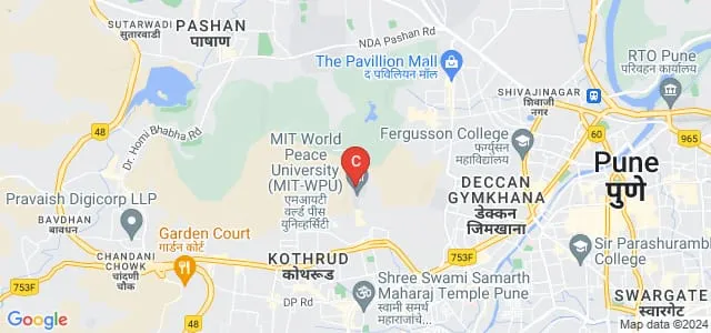 MIT School of Distance Education, Pune Map