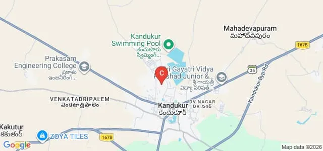 Tikkavarapu Rami Reddy Government Degree College, Kandukur Map