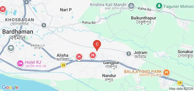 Bam Vivekananda B Ed College, Burdwan Map