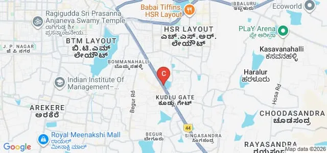 Vanguard Business School, Bangalore Map
