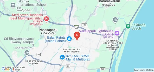Williams College of Education, East Godavari Map