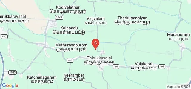 University College of Engineering, Thirukkuvalai Map