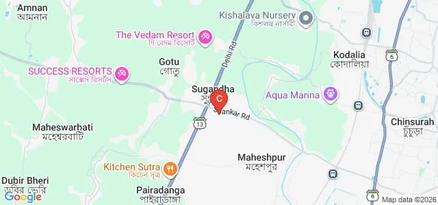Genex B Ed College, Hooghly Map