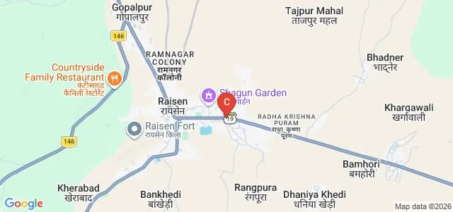 Swami Vivekanand Government Degree College, Berasia Map
