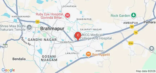 X-Gen College of Visual Art, Berhampur Map