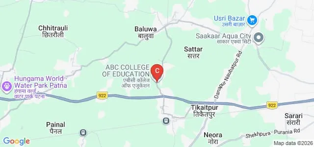 ABC College of Education, Patna Map