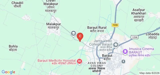 Gayatri Devi College of Education, Baghpat Map