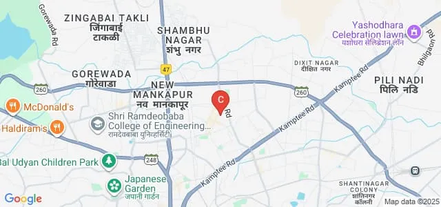 Dayanand Arya Kanya Mahavidyalaya, Nagpur Map