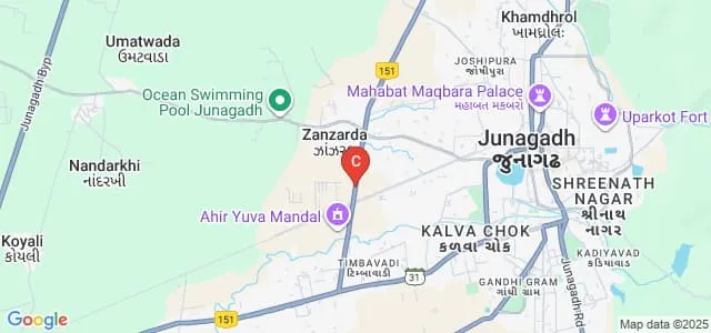 NR Vekaria Institute of Business Management Studies, Junagadh Map