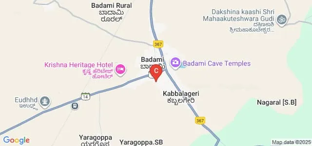 Shri Veer Pulikeshi Rural Ayurvedic Medical College Hospital and Research Centre, Badami Map