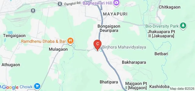 Birjhora Mahavidyalaya, Bongaigaon Map