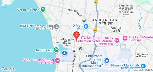 NMIMS School of Performing Arts, Mumbai Map