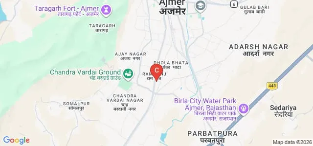 Dayanand College, Ajmer Map