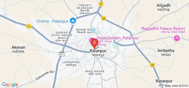 Shree Reva MSW College, Palanpur Map