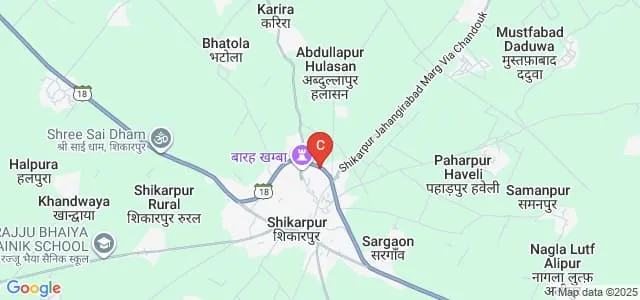 Maa Draupadi Devi Kanya Vidyalaya, Bulandshahr Map
