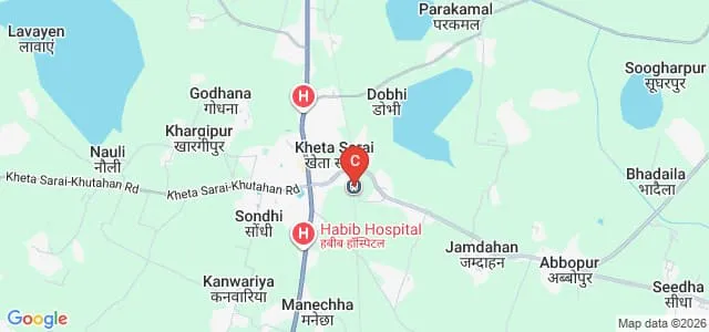 Adarsh Bharti Mahavidyalaya, Jaunpur Map