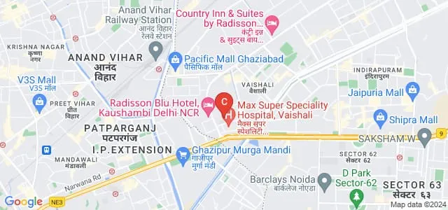 New Institute of Social Communications, Research and Training, Ghaziabad Map