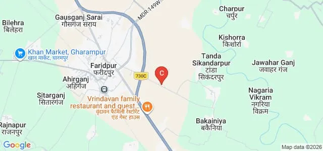 Government Degree College, Faridpur Map