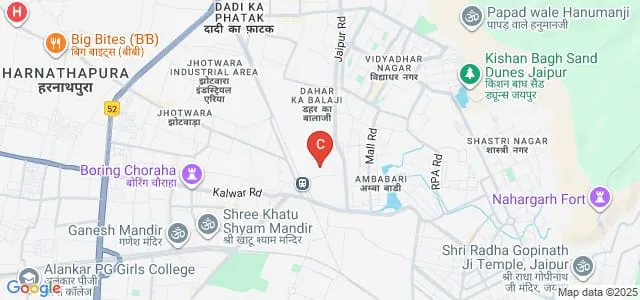 Shri Bhawani Niketan Law College, Jaipur Map