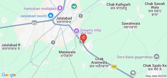 Lala Jagat Narayan Education College, Fazilka Map