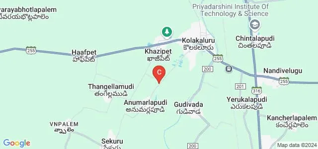 Tenali Engineering College, Tenali Map