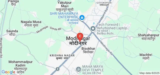Dr Ram Manohar Lohia Institute, Modinagar Map