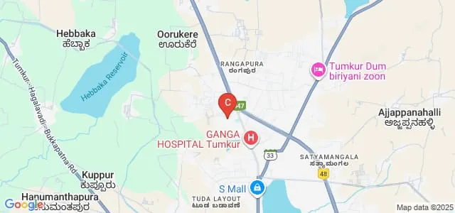 Sri Ramana Maharshi Institute of Nursing Sciences, Tumkur Map