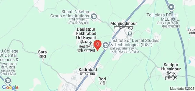 Savita Devi Institute of Pharmacy, Meerut Map