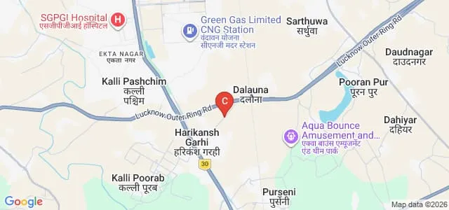 Global Group of Institutions, Lucknow Map