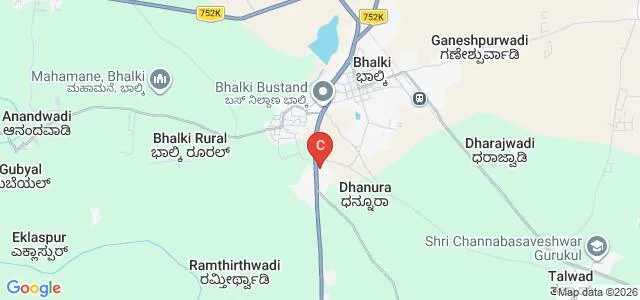 Channbasaveshwar College of Arts Science and Commerce, Bhalki Map
