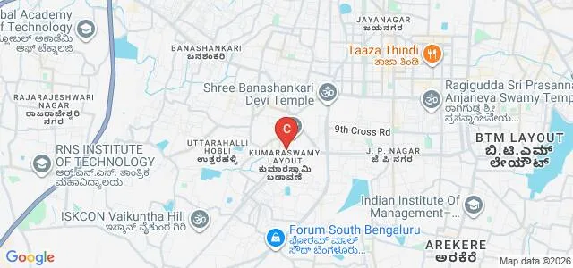 Dayanand Sagar College of Arts Science and Commerce, Bangalore Map