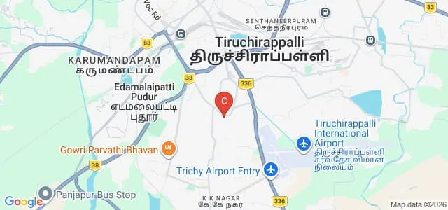 Thanthai Periyar Government Arts and Science College, Tiruchirappalli Map