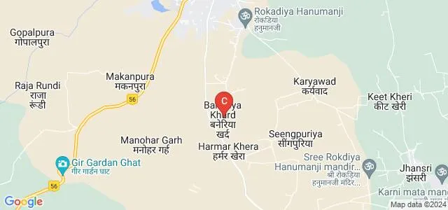 Mahi Girl's College, Pratapgarh Map