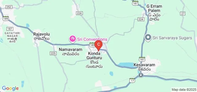 Satya Sree Parimala Polytechnic, East Godavari Map