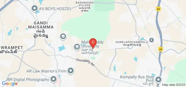 St Peter's Engineering College, Hyderabad Map