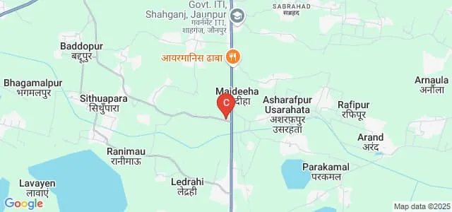 Abdul Aziz Ansari Degree College, Jaunpur Map