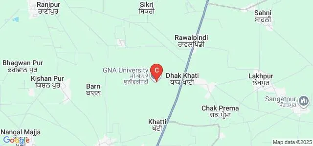 GNA Business School, Phagwara Map
