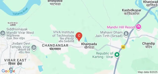 VIVA College of Law, Palghar Map