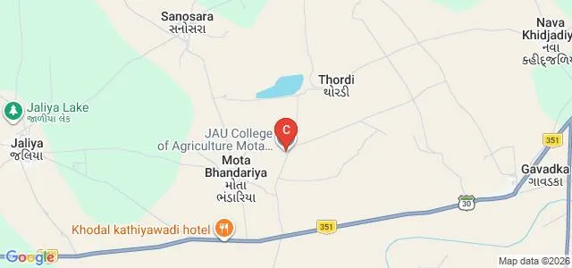 College of Agriculture, Junagadh Agricultural University, Amreli Map