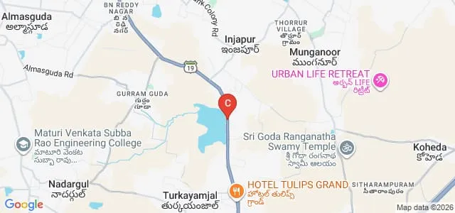 CVR College of Engineering, Hyderabad Map